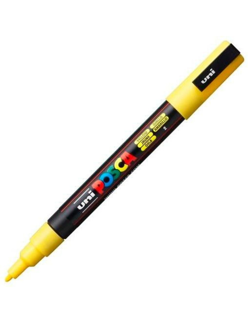 imagem de Marcador POSCA PC-3M Amarelo (6 Unidades)2