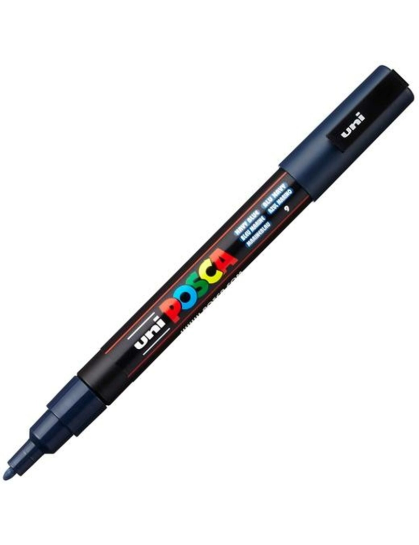 imagem de Marcador POSCA PC-3M Azul Marinho (6 Unidades)2