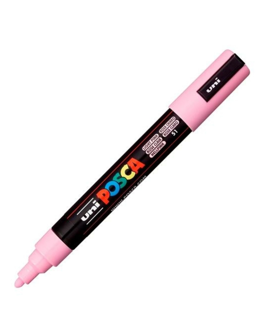 imagem de Marcador POSCA PC-5M Rosa Claro (6 Unidades)2