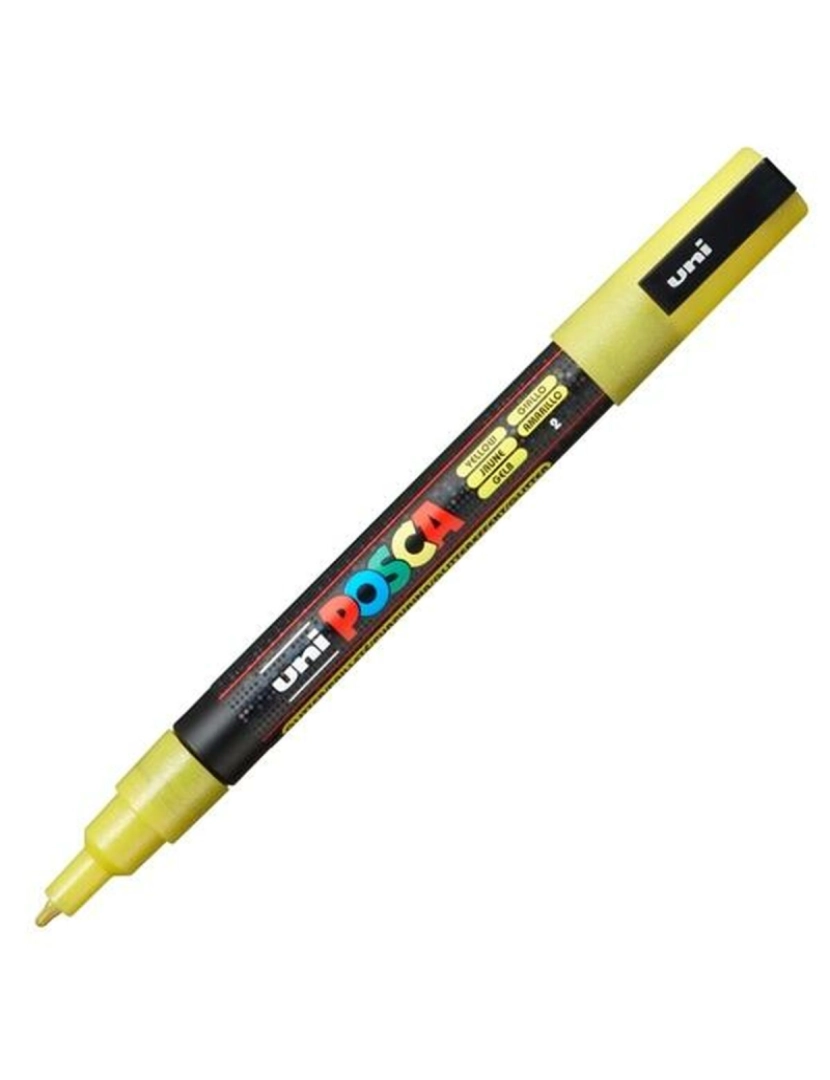 imagem de Marcador POSCA PC-3ML Amarelo (6 Unidades)2