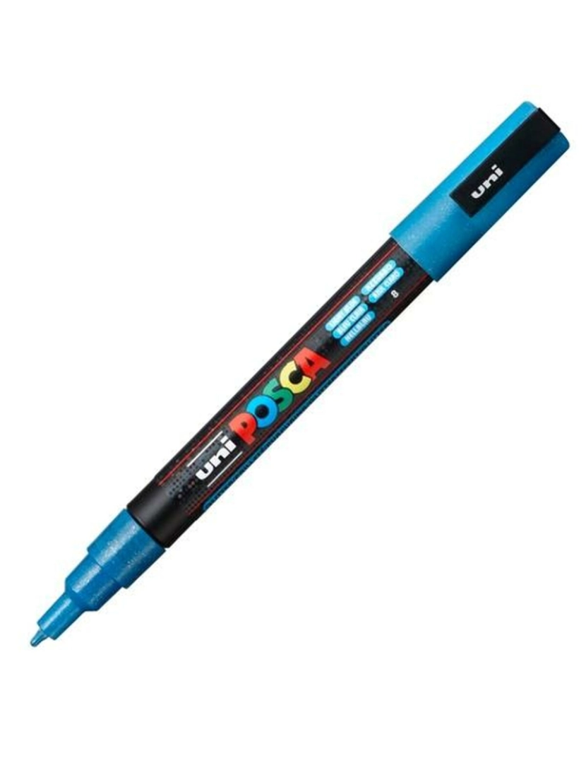 imagem de Marcador POSCA PC-3ML Azul Azul Claro (6 Unidades)2