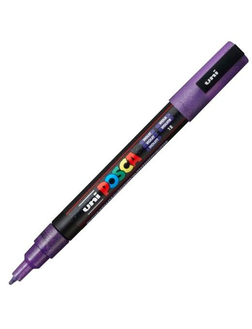 imagem de Marcador POSCA PC-3ML Violeta (6 Unidades)2