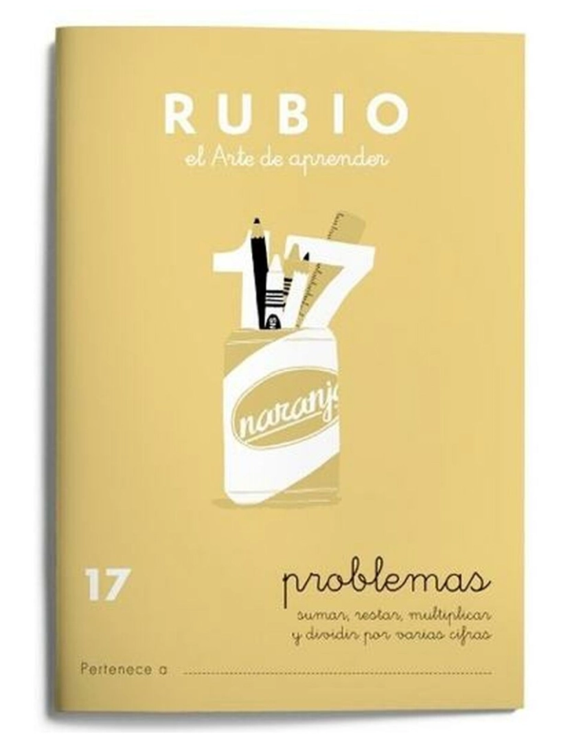 imagem de Caderno quadriculado Rubio Nº 17 A5 Espanhol 20 Folhas (10 Unidades)2