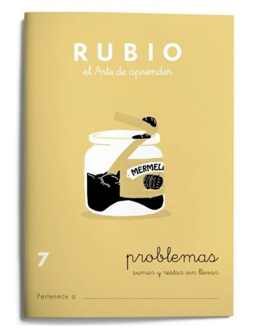 imagem de Caderno quadriculado Rubio Nº 7 A5 Espanhol 20 Folhas (10 Unidades)2