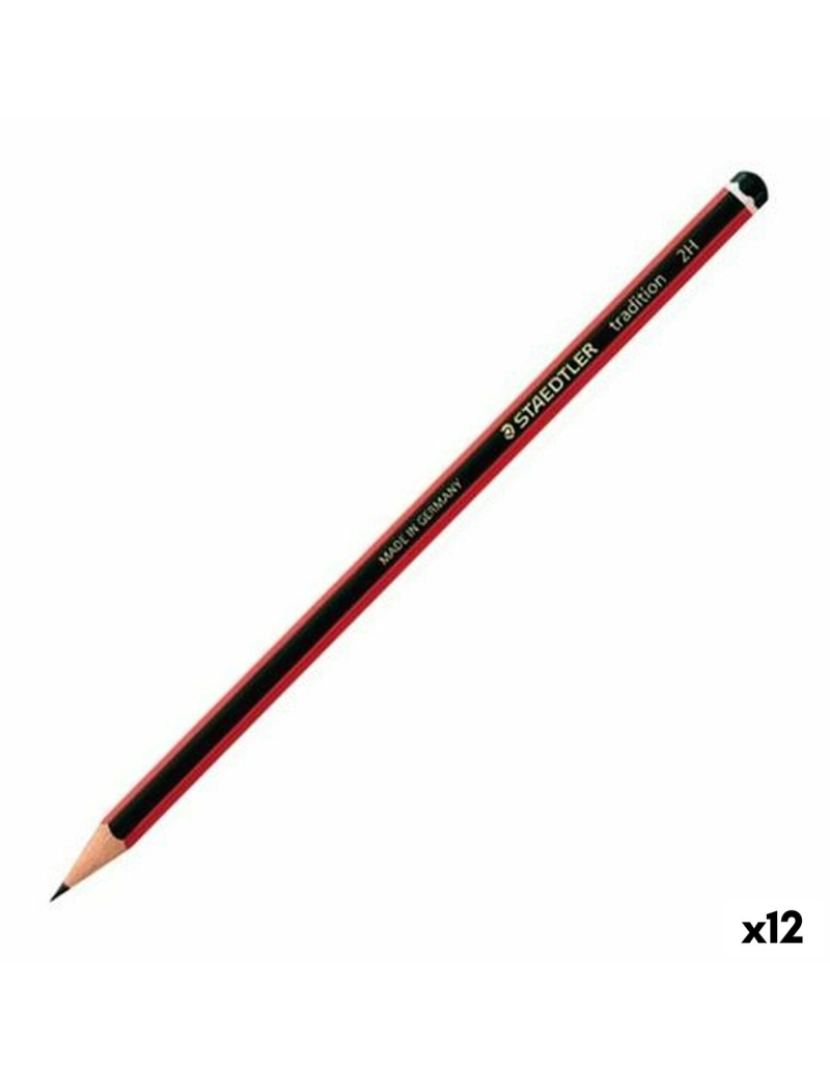 Staedtler - Lápis Staedtler Tradition 2H (12 Unidades)