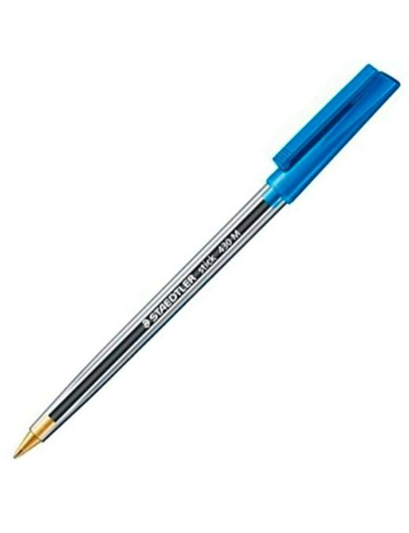 imagem de Caneta Staedtler Stick 430 Azul (50 Unidades)2