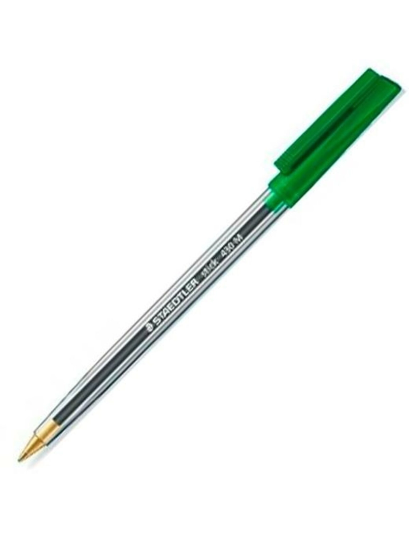 imagem de Caneta Staedtler Stick 430 Verde (50 Unidades)2