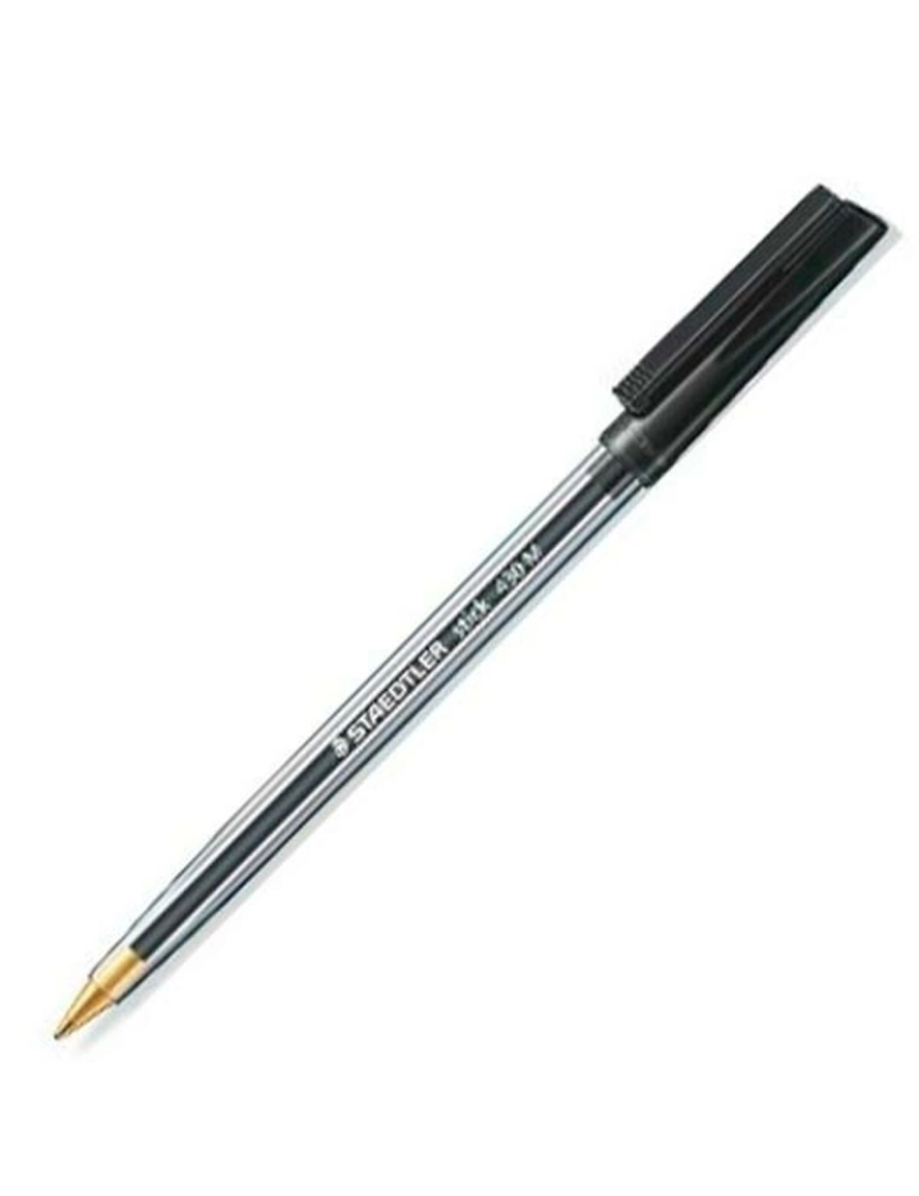 imagem de Caneta Staedtler Stick 430 Preto (50 Unidades)2