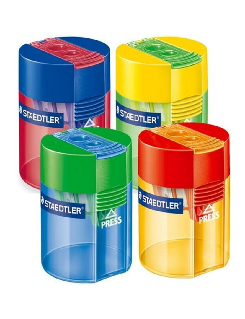 imagem de Afia-lápis Staedtler Multicolor Com depósito Plástico (10 Unidades)2