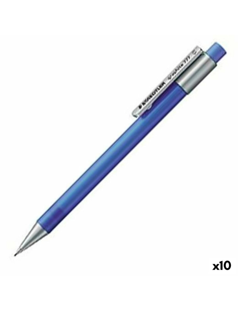 Staedtler - Porta-minas Staedtler Graphite 777 Azul 0,5 mm (10 Unidades)