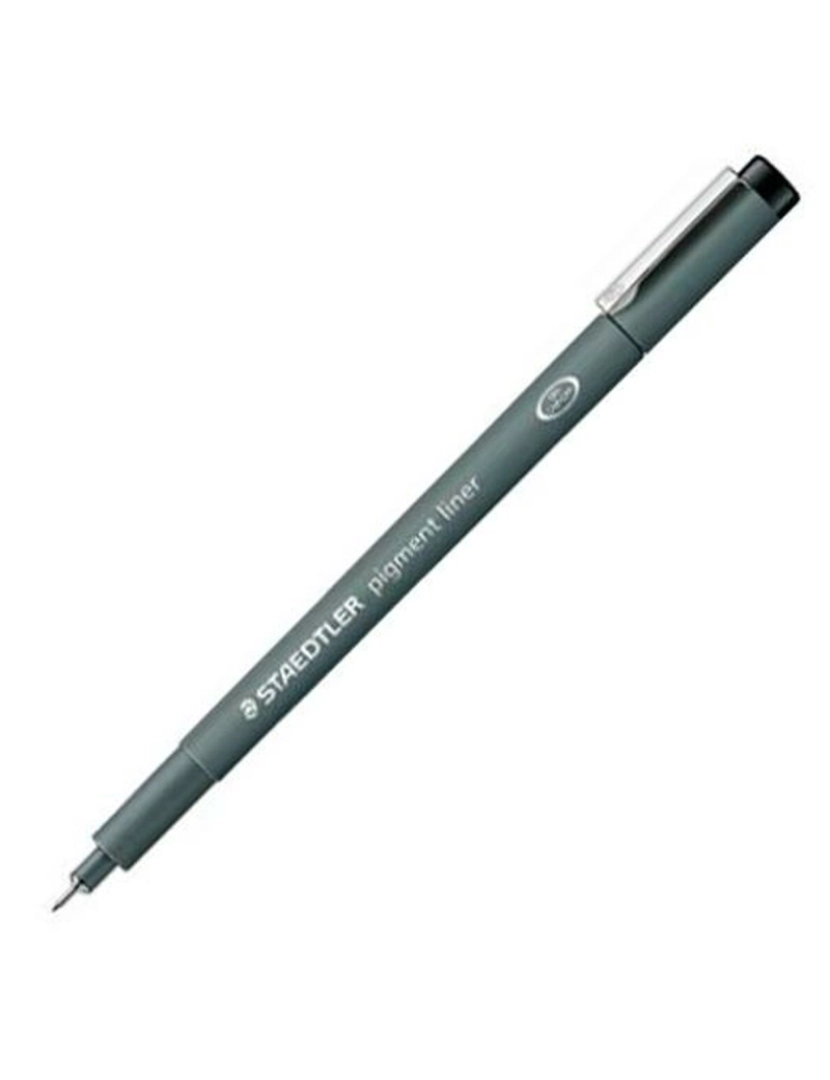 imagem de Rotuladores Staedtler Pigment Line Preto (10 Unidades)2