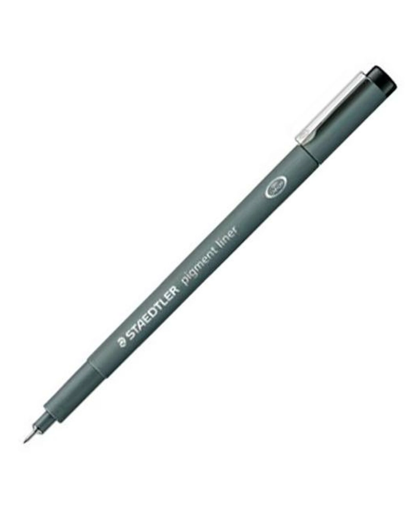 imagem de Rotuladores Staedtler Pigment Line Preto (10 Unidades)2