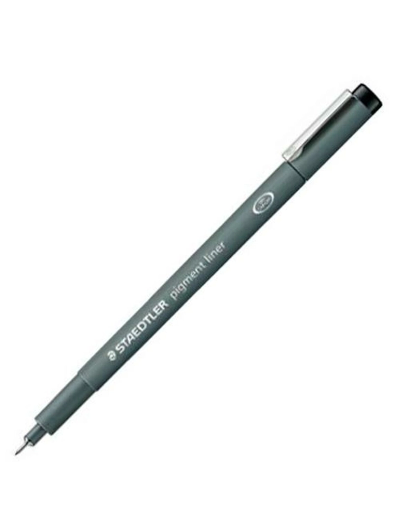 imagem de Rotuladores Staedtler Pigment Line Preto (10 Unidades)2