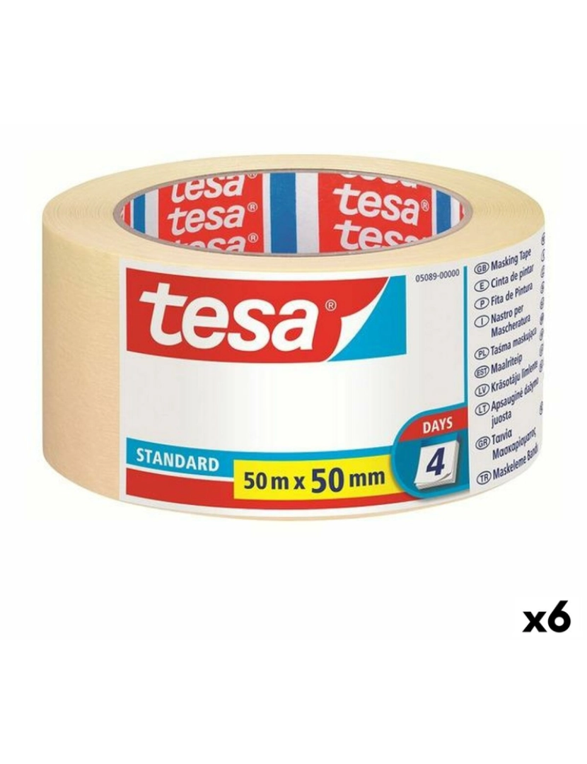 Tesa - Fita Adesiva TESA 50 m 50 mm Branco
