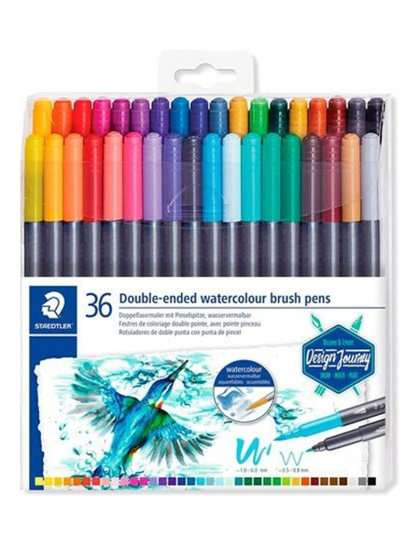 imagem de Conjunto de Canetas de Feltro Staedtler Design Journey (6 Peças) (6 Unidades)2