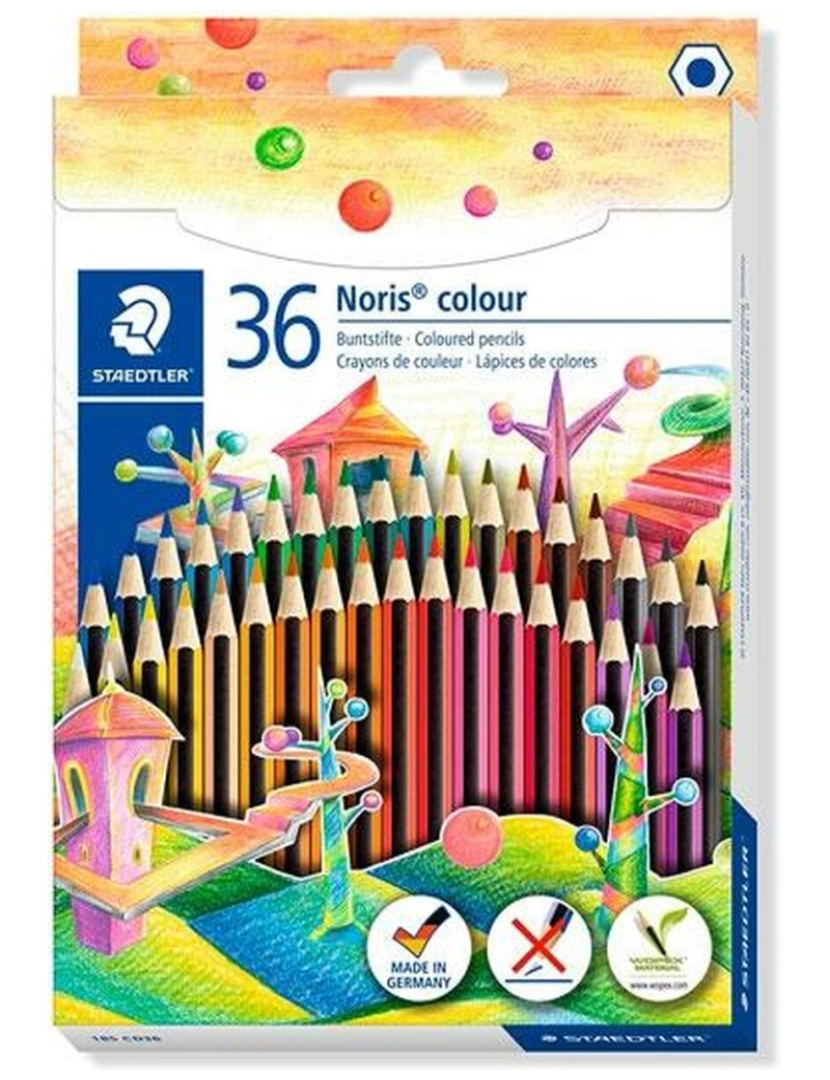 imagem de Lápis de cores Staedtler Noris Colour Wopex Conjunto Multicolor (5 Unidades)2