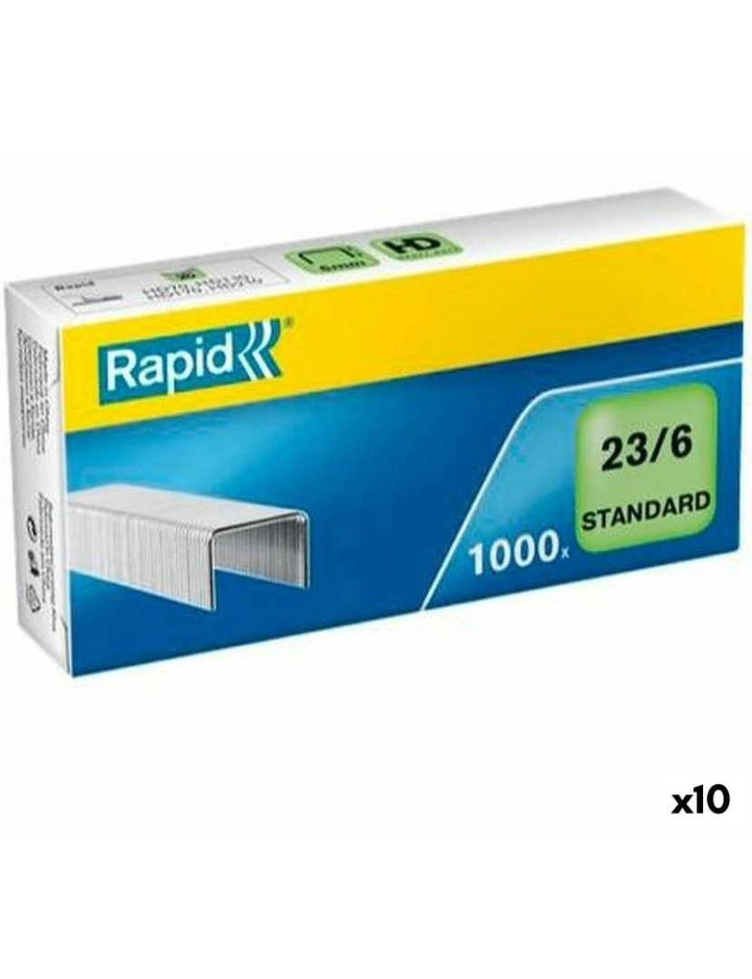 Rapid - Grampos Rapid Standard 23/6 (10 Unidades)