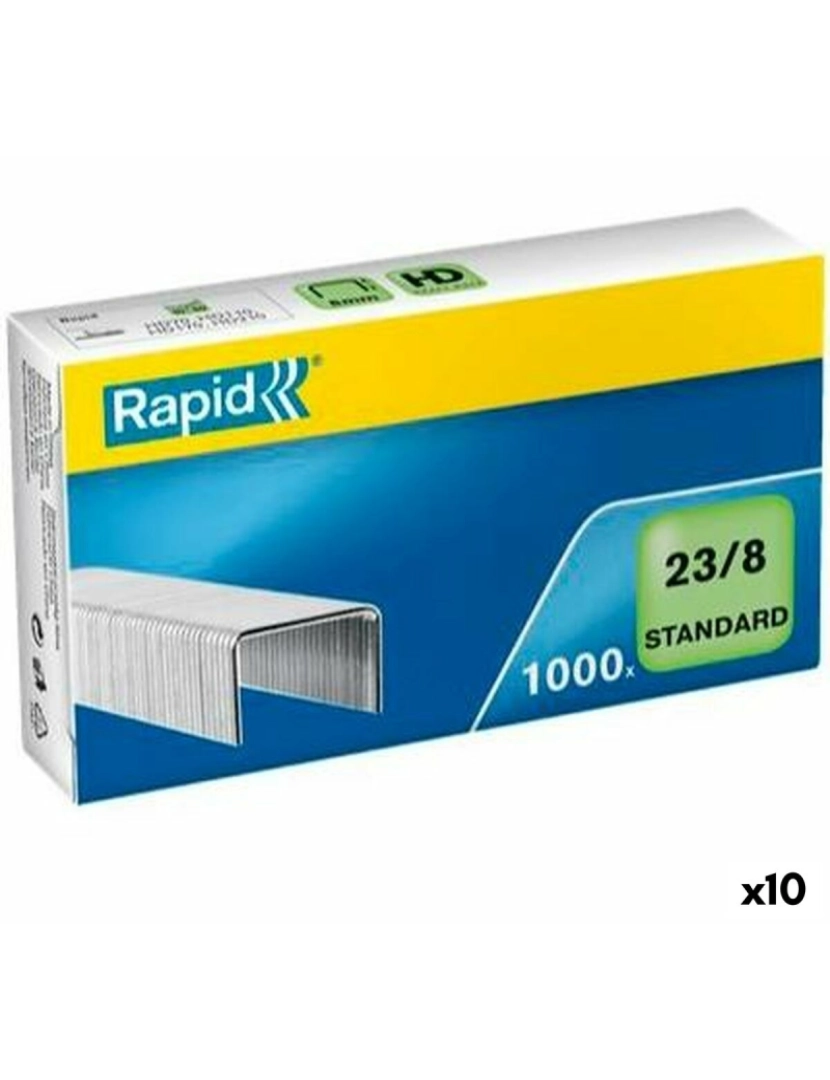 imagem de Grampos Rapid 23/8 1000 Peças 23/8 (10 Unidades)1