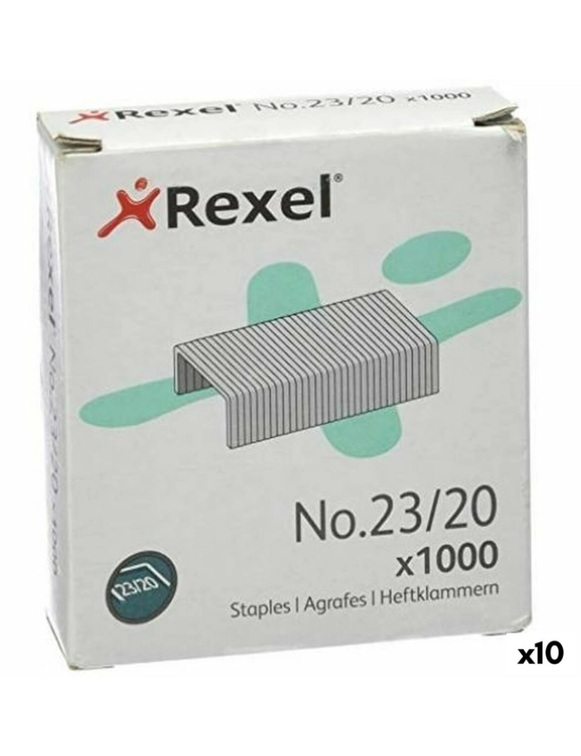 Rexel - Grampos Rexel 23/20 (10 Unidades)