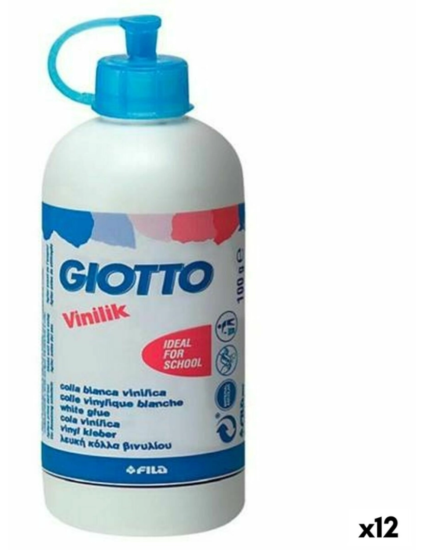 Giotto - Cola branca Giotto Vinilik 100 g (12 Unidades)