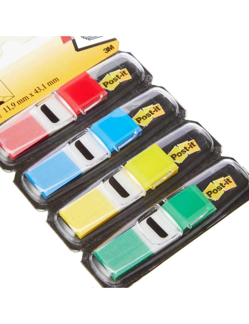 imagem de Conjunto de Notas Adesivas Post-it 683-4 Multicolor 12 x 43,1 mm (6 Unidades)3