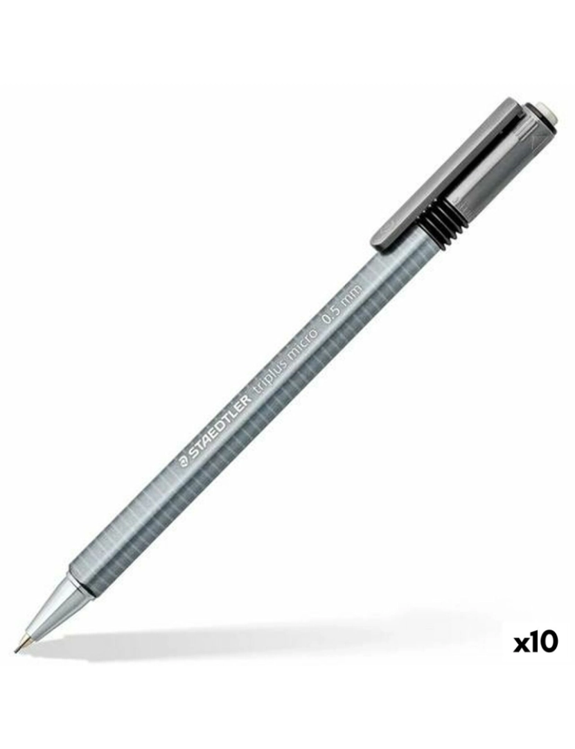 imagem de Porta-minas Staedtler Triplus Micro 774 Cinzento 0,5 mm (3 Peças) (10 Unidades)2