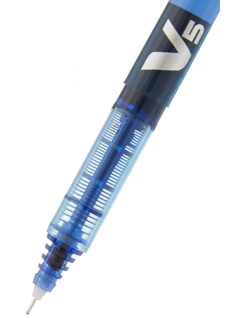 imagem de Esferográfica de tinta líquida Pilot V-5 Azul 0,3 mm (12 Unidades)3