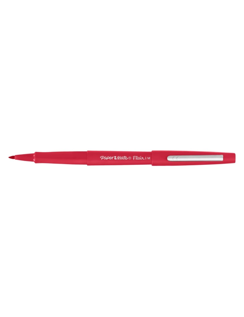 imagem de Rotulador Paper Mate Flair Medium Vermelho (12 Unidades)3