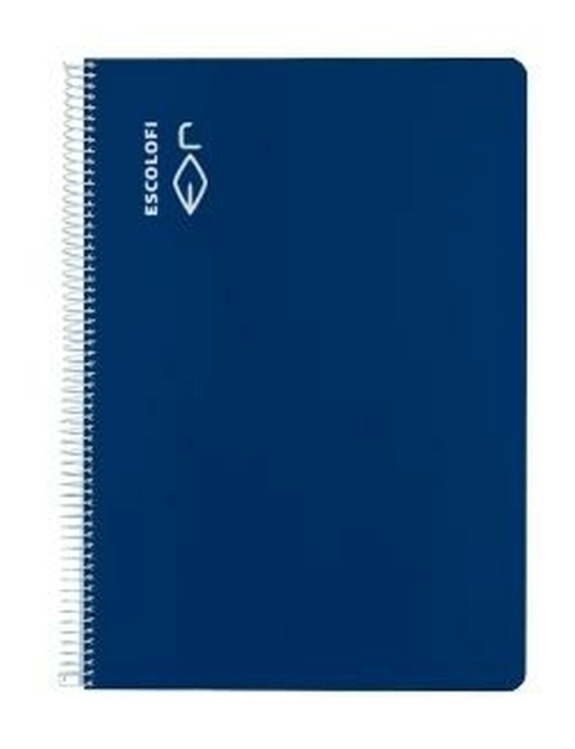 imagem de Caderno ESCOLOFI Azul A4 Din A4 40 Folhas (5 Unidades)2