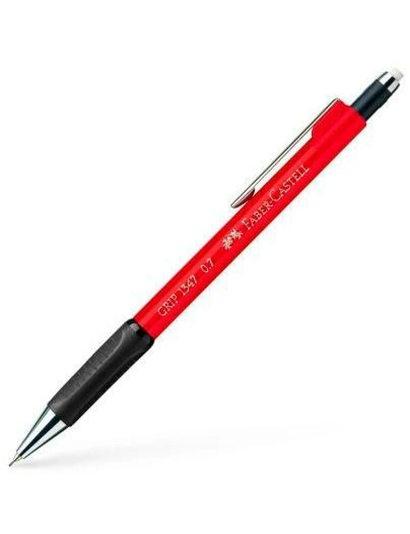 imagem de Porta-minas Faber-Castell Grip 1347 Vermelho 0,7 mm (12 Unidades)2