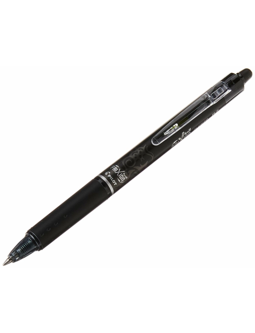 imagem de Esferográfica de tinta líquida Pilot Frixion Clicker Preto 0,4 mm (12 Unidades)2