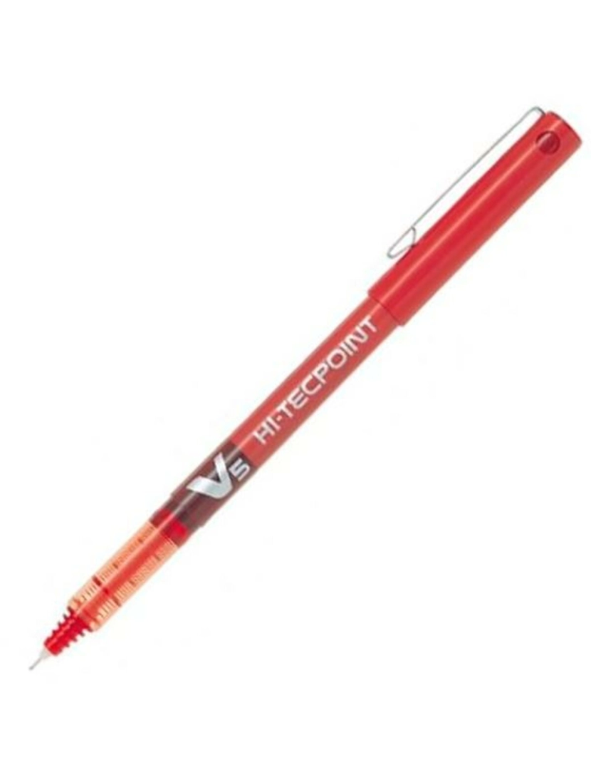 imagem de Esferográfica de tinta líquida Pilot V-5 Hi-Tecpoint Vermelho 0,3 mm (12 Unidades)2