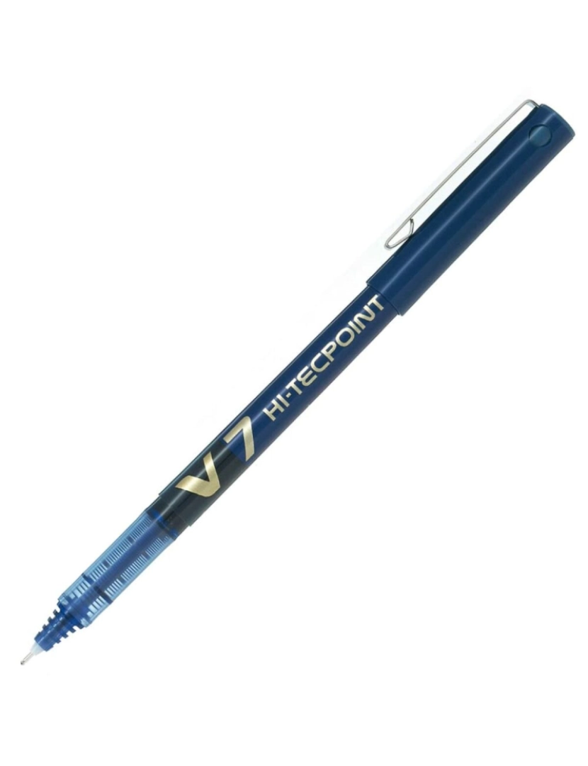 imagem de Esferográfica de tinta líquida Pilot V-7 Hi-Tecpoint Azul 0,5 mm (12 Unidades)2