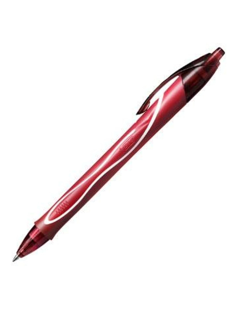 imagem de Esferográfica de gel Bic Gel-ocity Quick Dry Vermelho 0,3 mm (12 Unidades)2