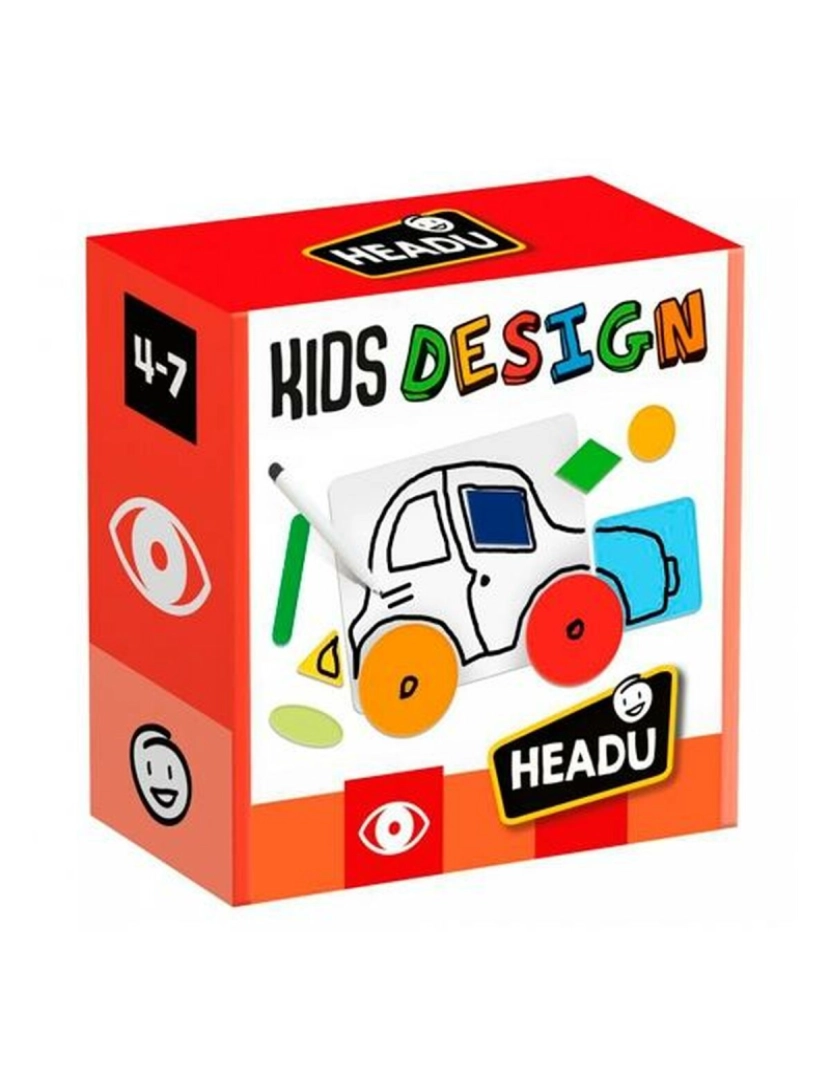 imagem de Jogo Educativo HEADU Kids Design (5 Unidades)2