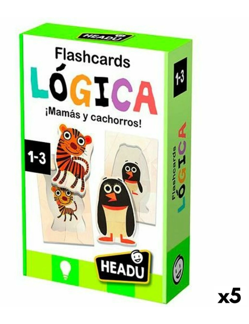 Headu - Jogo Educativo HEADU Flashcards Logic (5 Unidades)