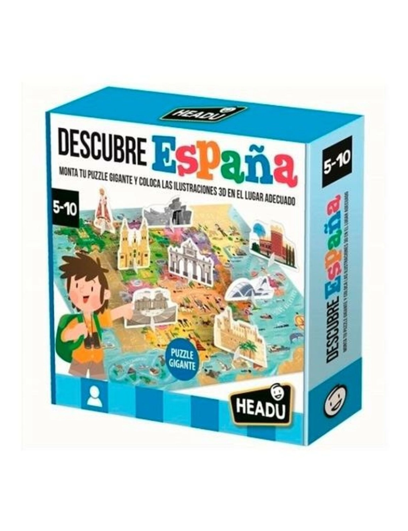 imagem de Jogo Educativo HEADU Descubre España (4 Unidades)2