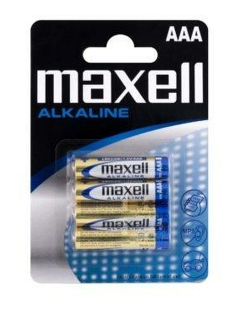 imagem de Pilhas Alcalinas Maxell 723671 AAA LR03 1,5 V (12 Unidades)2