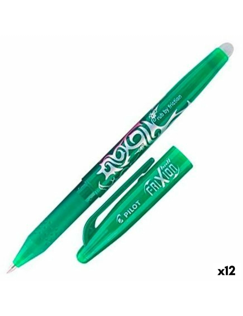 Pilot - Caneta Pilot FRIXION BALL Verde 0,7 mm (12 Unidades)