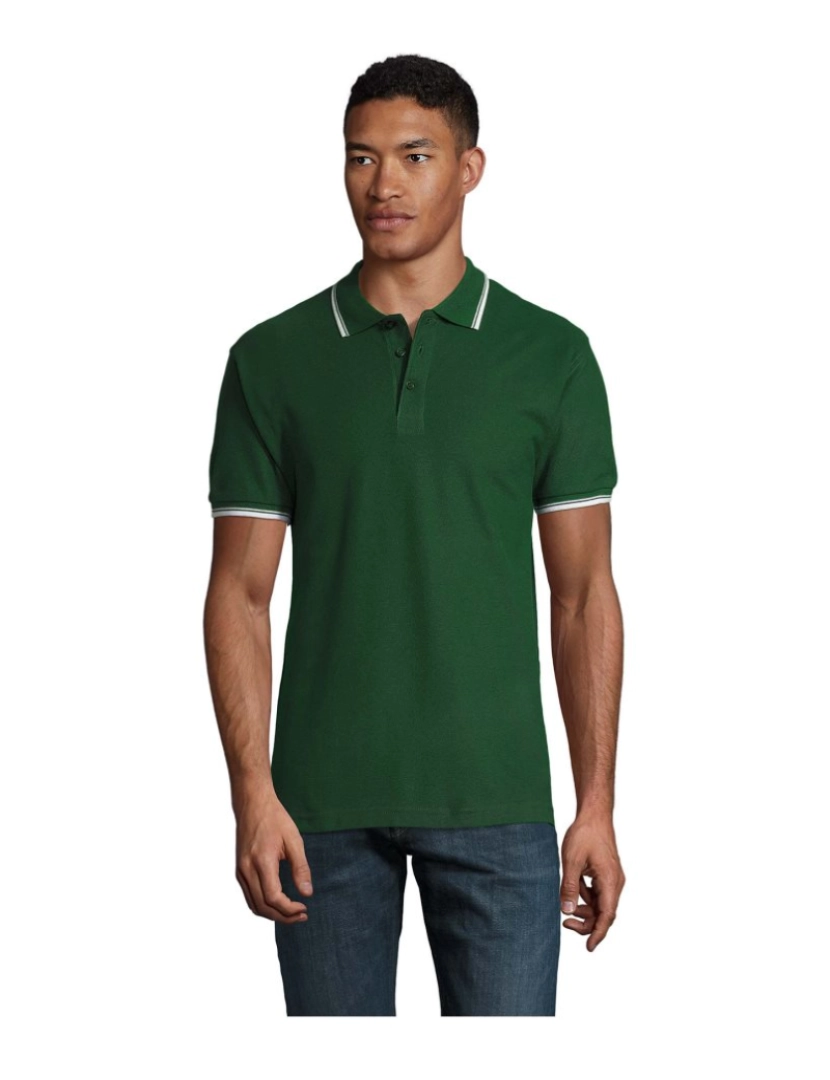 Sols - Camisa polo de golfe masculina - PRACTICE