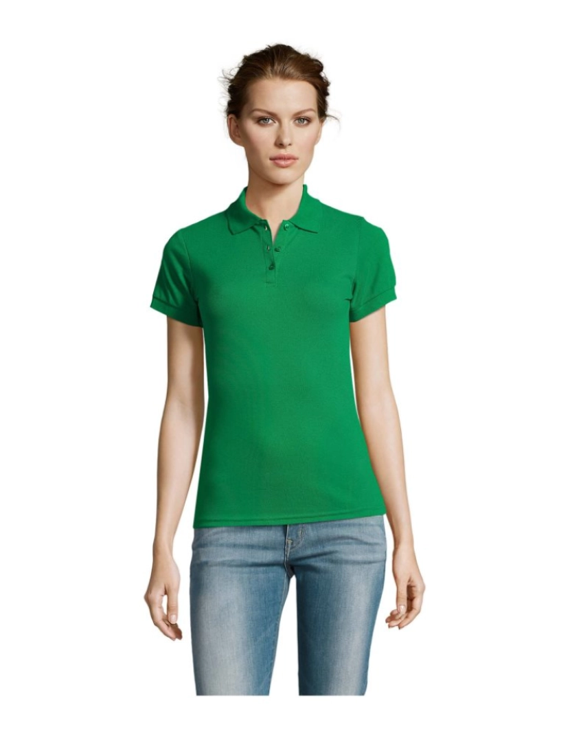 Sols - Camisa polo feminina - mangas curtas - PRIME WOMEN