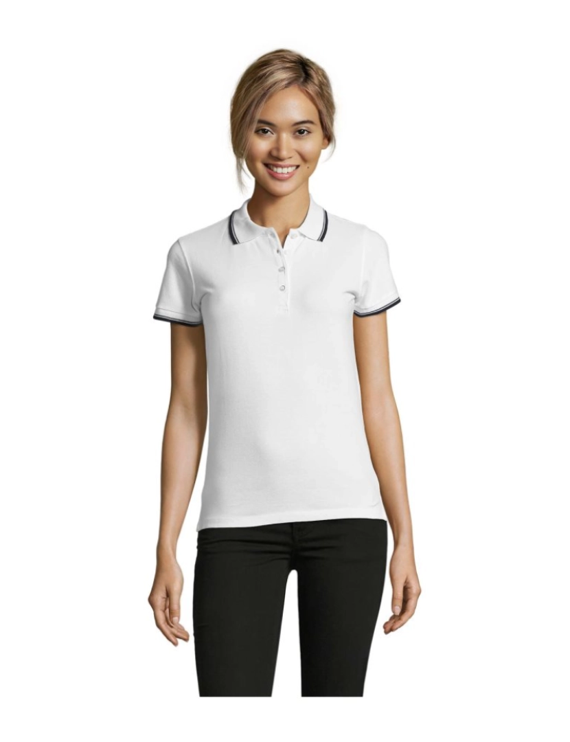 Sols - Camisa polo de golfe femenina - PRACTICE WOMEN