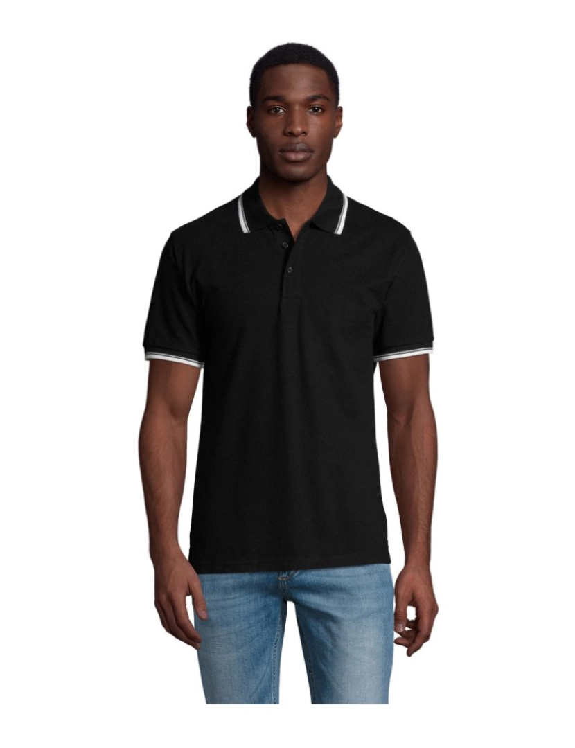 Sols - Camisa polo de golfe masculina - PRACTICE