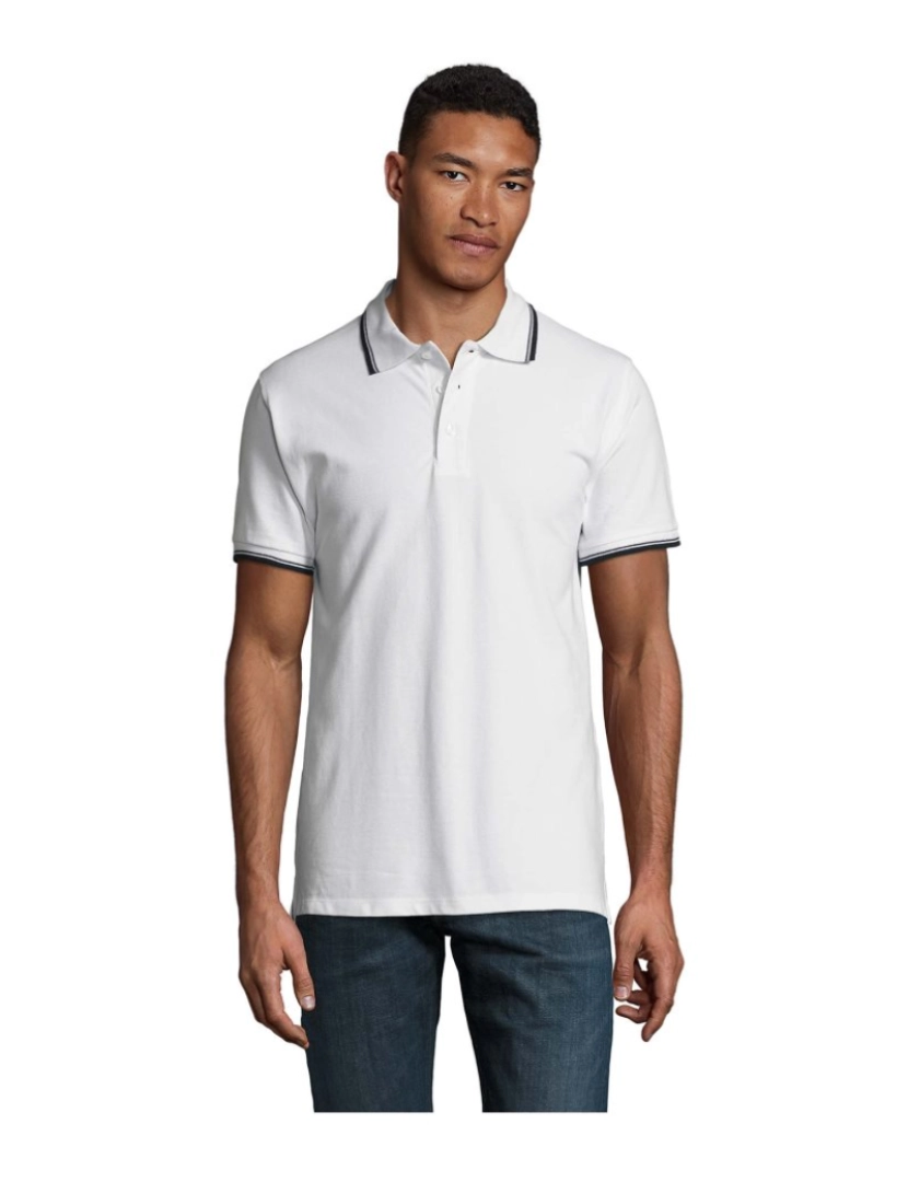 Sols - Camisa polo de golfe masculina - PRACTICE