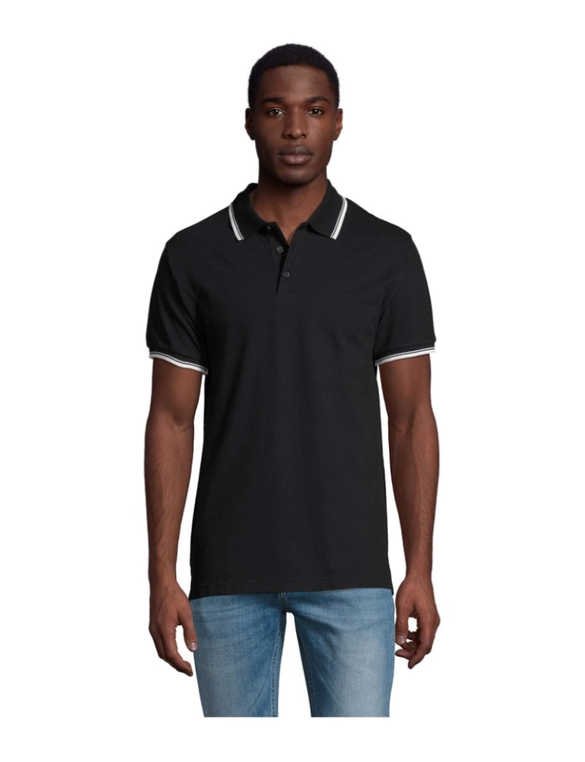 Sols - Camisa polo de golfe masculina - PRACTICE