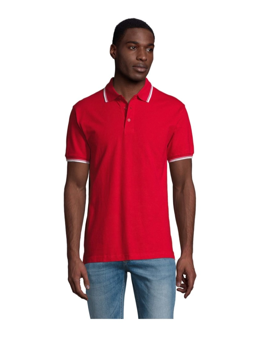 Sols - Camisa polo de golfe masculina - PRACTICE