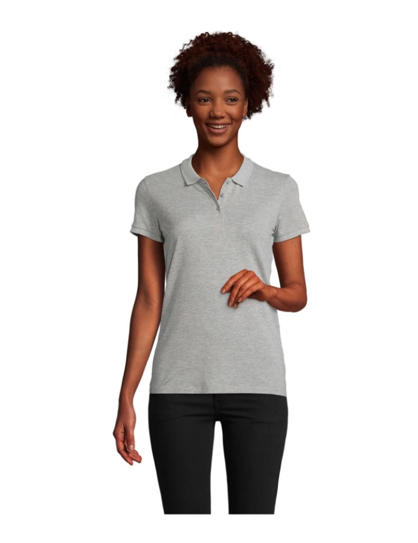 Sols - Camisa Polo de manga curta feminina - PLANET WOMEN