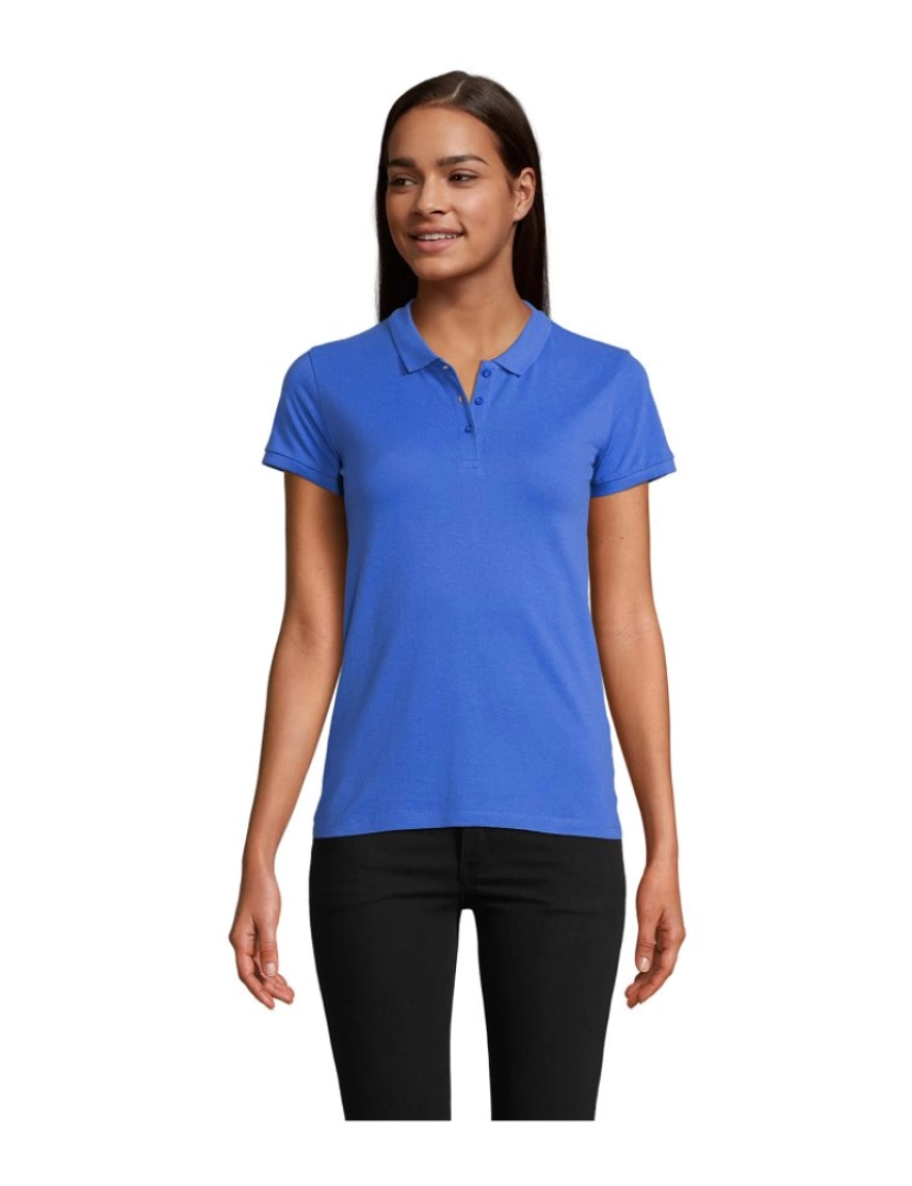 Sols - Camisa Polo de manga curta feminina - PLANET WOMEN