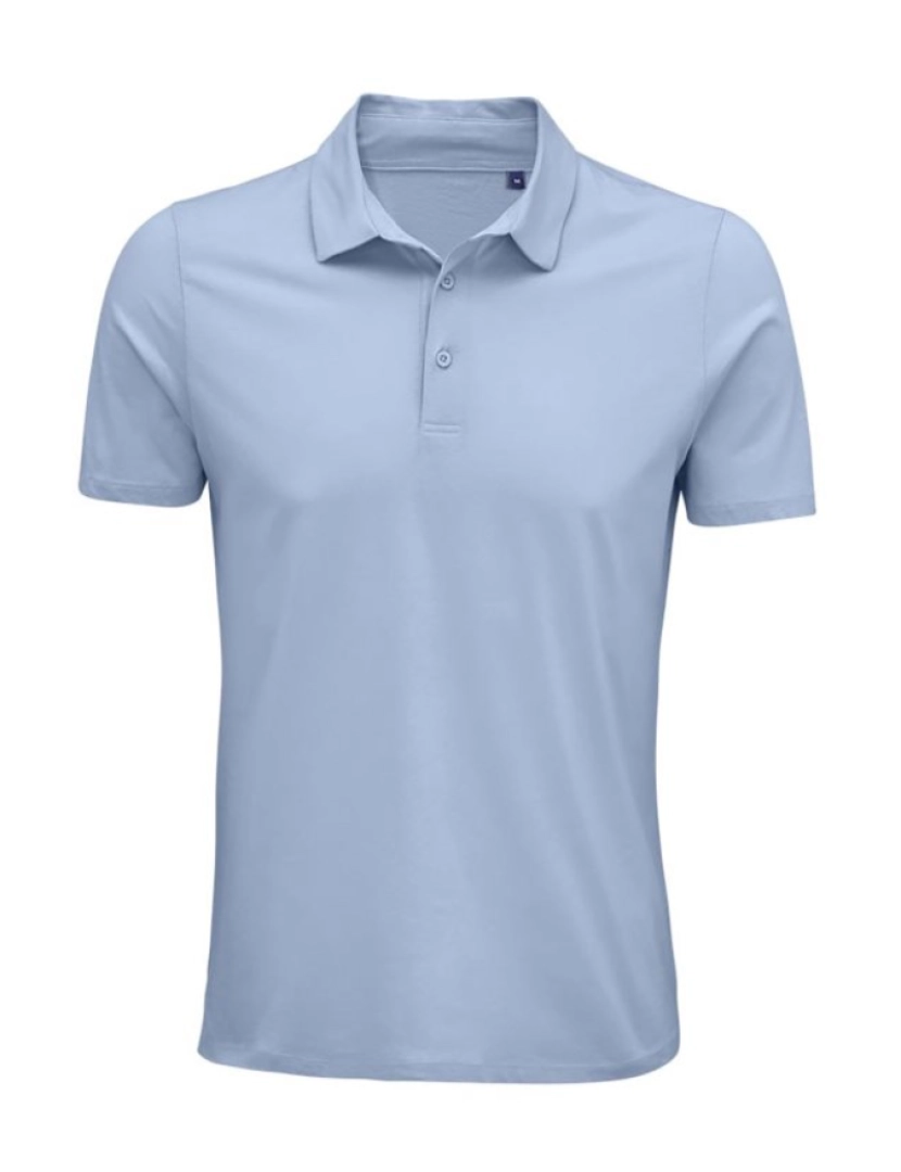 Sols - Camisa polo de malha lisa masculina - OCTAVE MEN