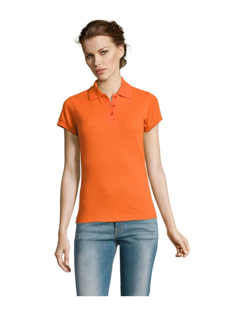 Sols - Camisa polo feminina - mangas curtas - PRIME WOMEN